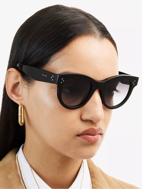 Celine Accessories - CL4003IN Rectangle-Frame Acetate Sunglasses